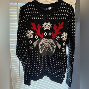 French Bulldog Christmas Sweater | Ugly Sweater | sz Small